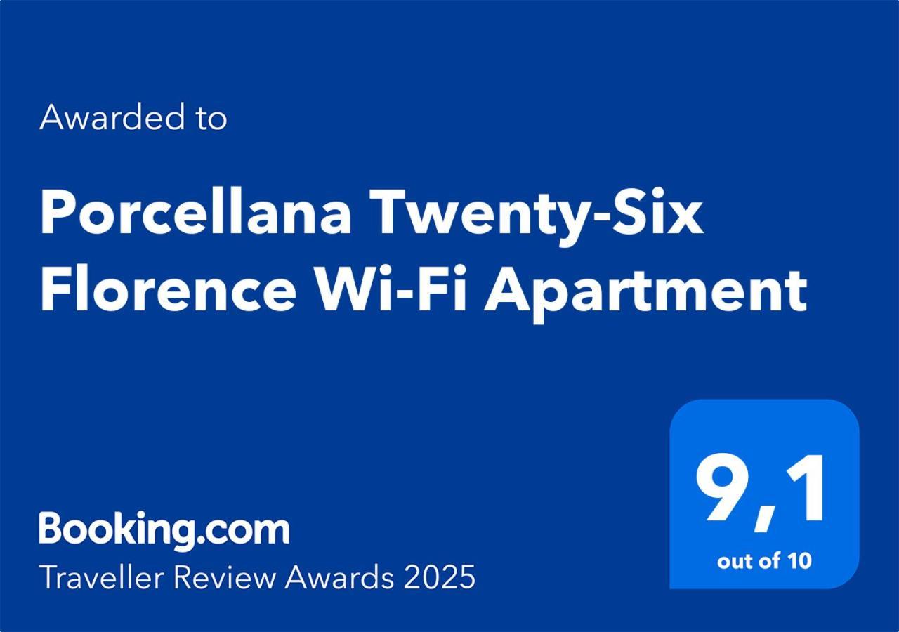 Porcellana Twenty-Six Florence Wi-Fi Apartment Экстерьер фото